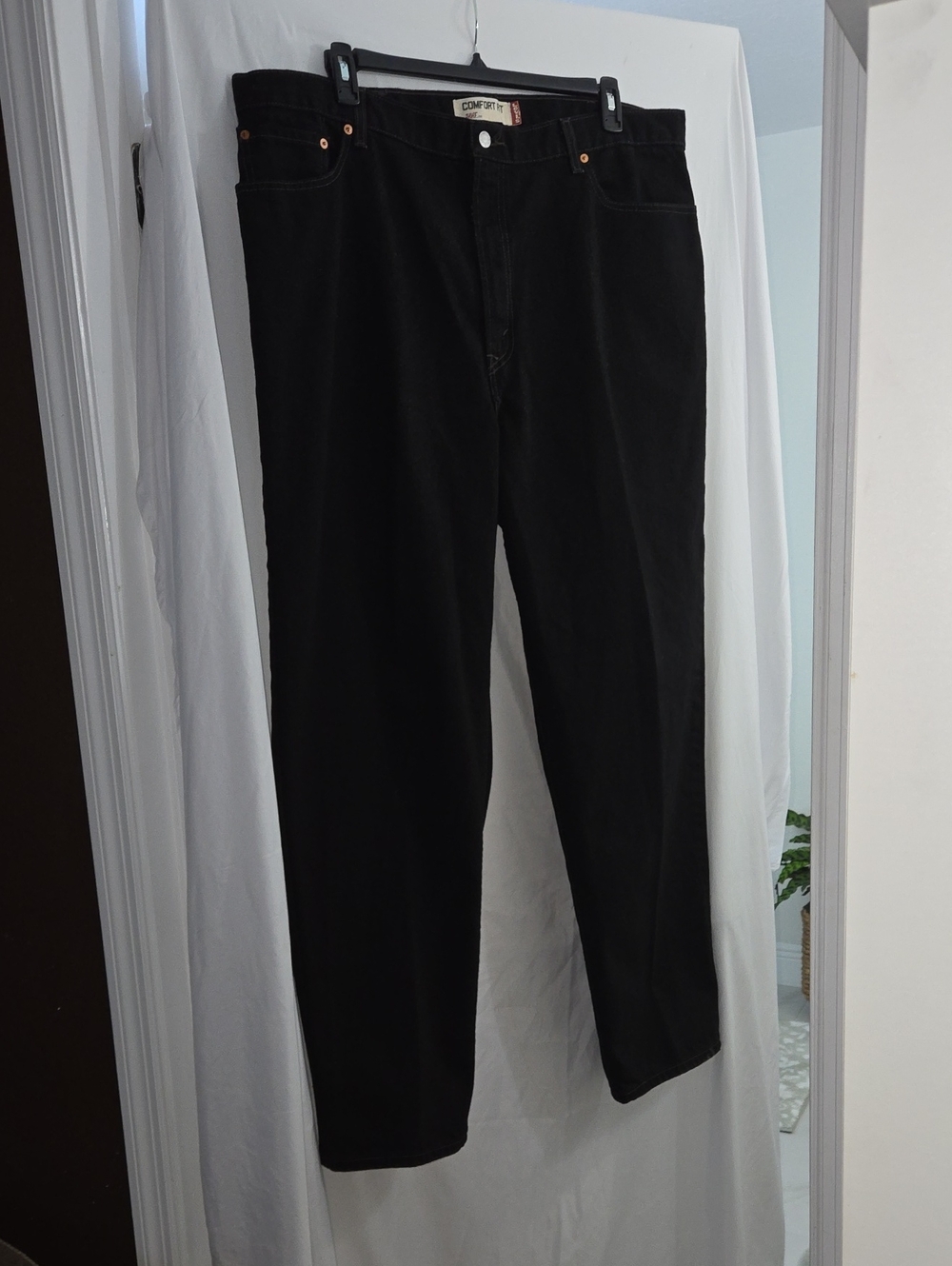 Levi's Black Cotton Men’s Pants